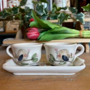 Tête-à-tête uccellini "il nostro posto felice"