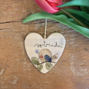 Cuore uccellino "sorridi"