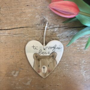 Cuore orsetto "ti voglio bene"