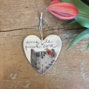 Cuore gattino "ama le piccole cose "