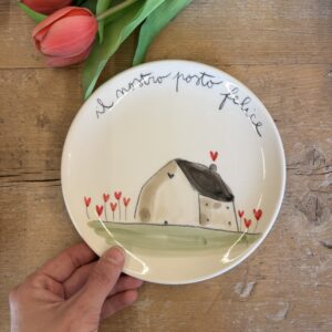 Piatto casa "il nostro posto felice"