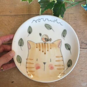 Piatto gattino "sorridi”