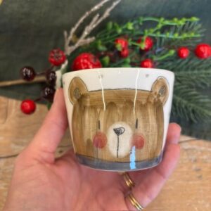 Vasetto orso "fai ciò che ami"