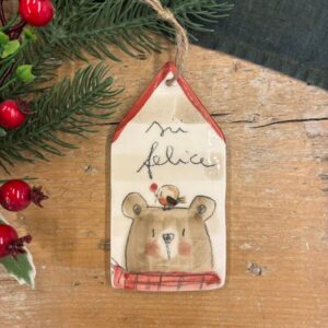 Casina orso "sii felice"