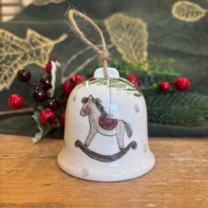 Campanella cavallino "abbi cura della felicità"
