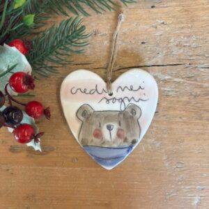 Cuore orso " credi nei sogni"