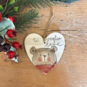Cuore orso " ti voglio bene"