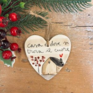 Cuore casa "casa è dove si trova il cuore"